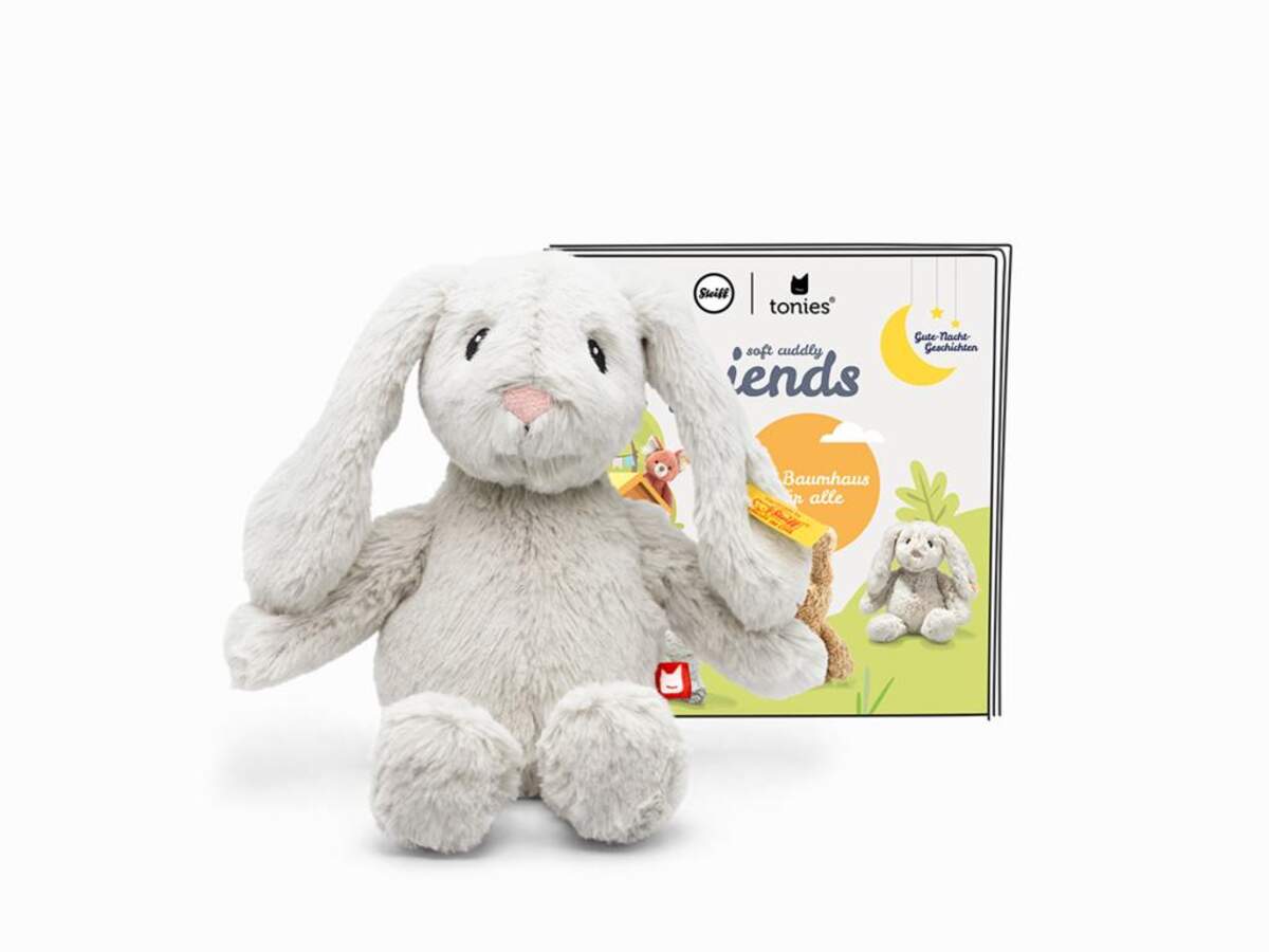 tonies® Hörfigur - Soft Cuddly Friends mit Hörspiel: Hoppie Hase