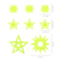 Trendhaus Wichtel Sterne GITD 8er-Set