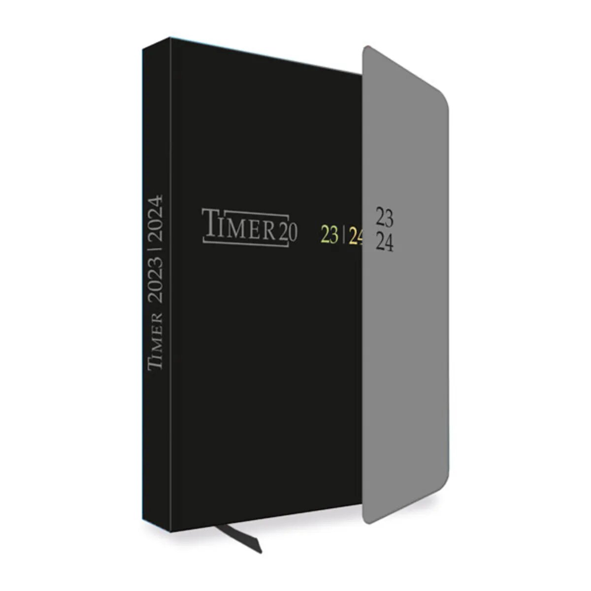 Trötsch Schülerkalender Klappe Black 23/24