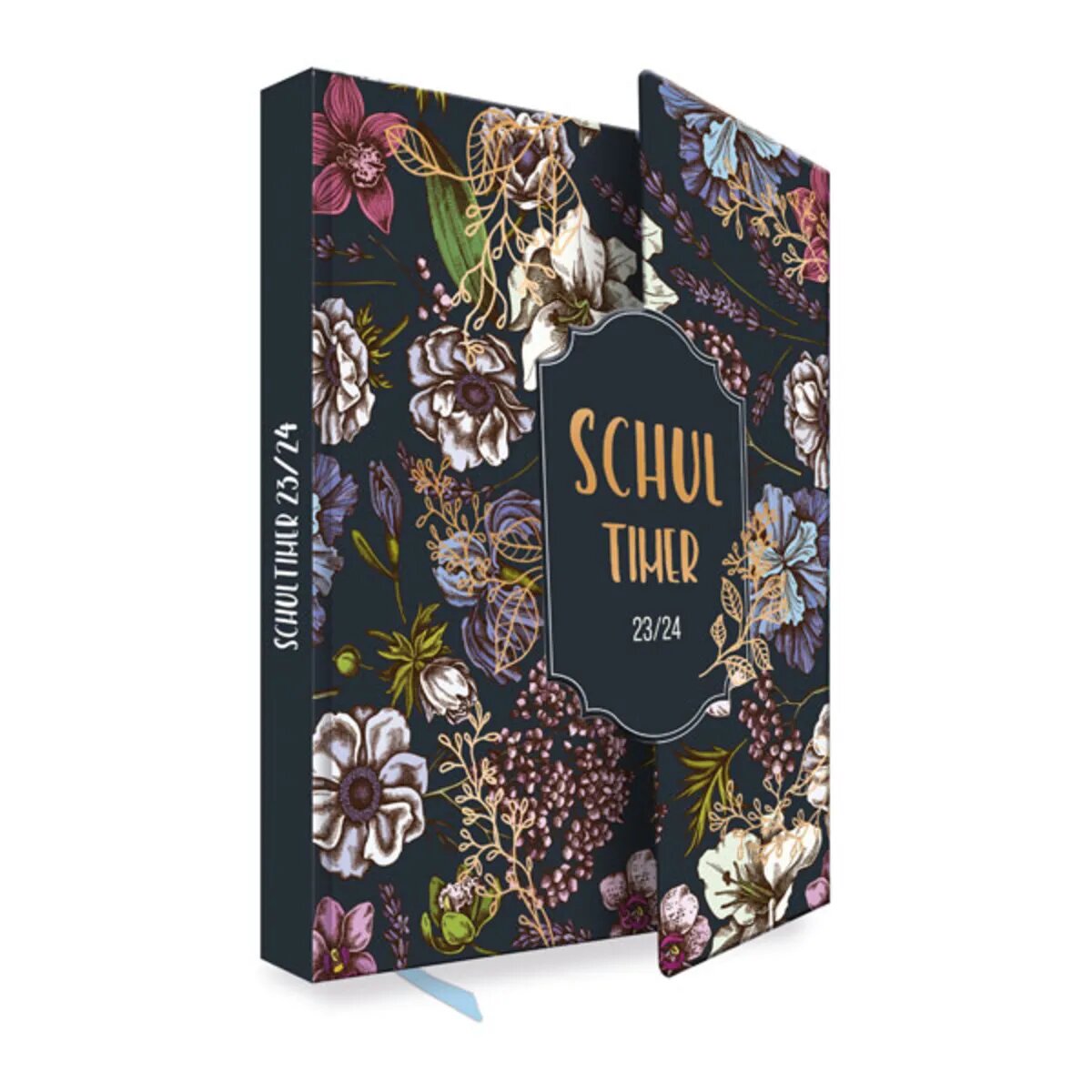 Trötsch Schülerkalender Klappe Blütentraum 23/24