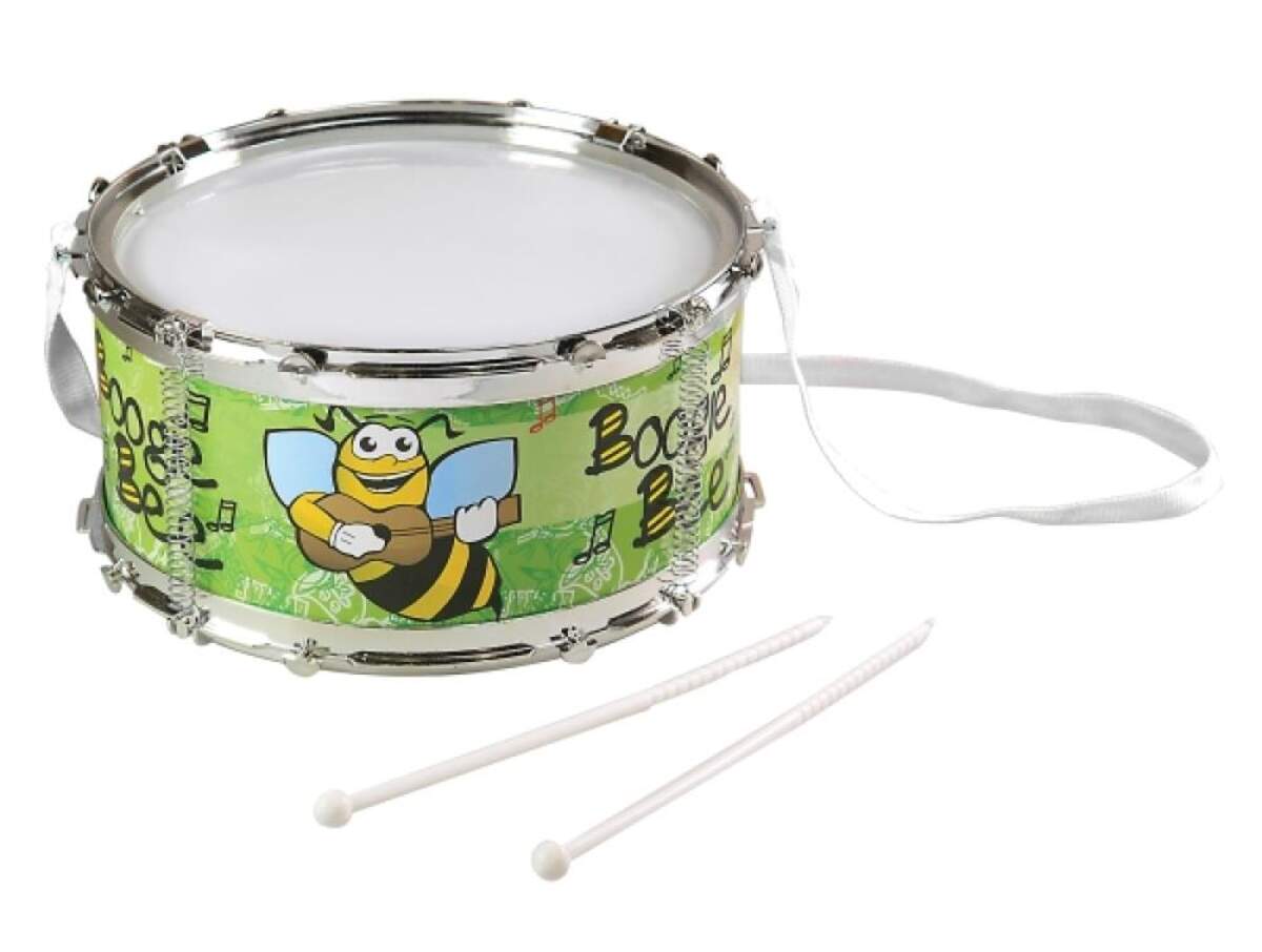 Vedes Boogie Bee Marschtrommel mit 2 Trommelstöcken