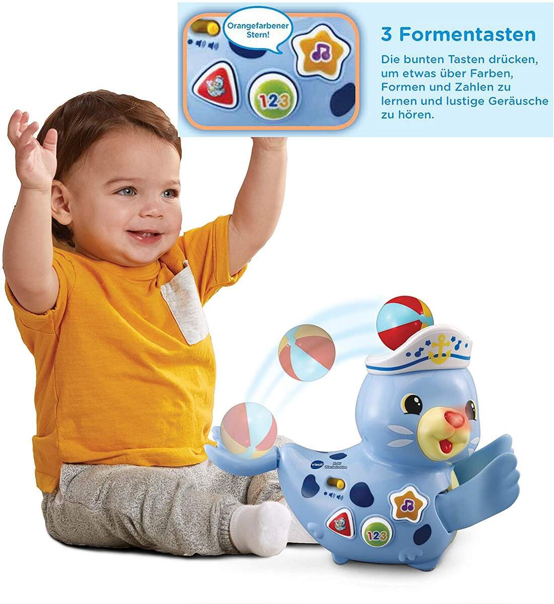 Vtech Baby Robi Wackelrobbe