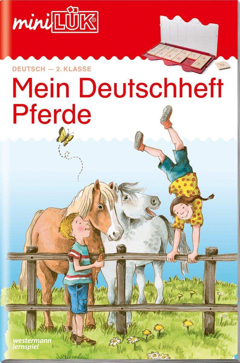 Westermann miniLÜK Deutsch - Mein Deutschheft Pferde