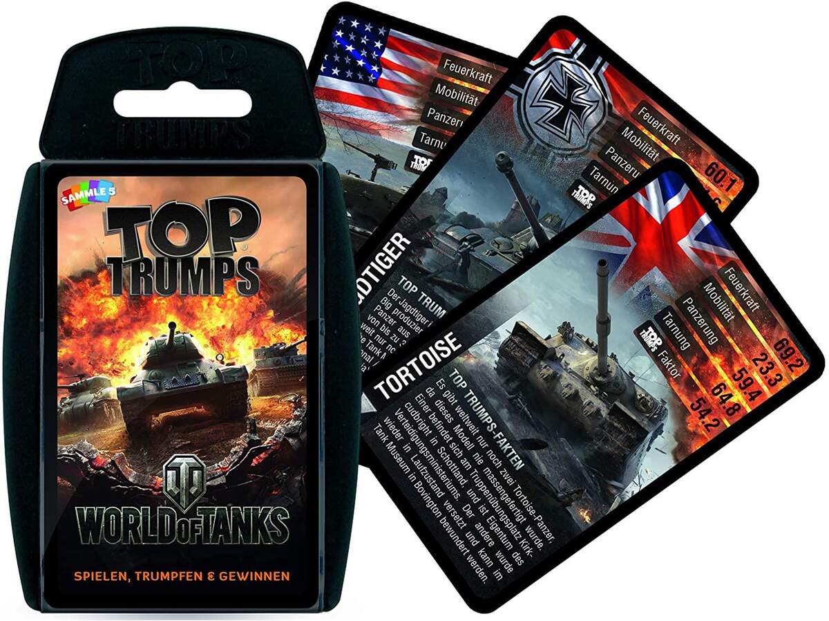 Winning Moves Top Trumps World of Tanks - Panzer
